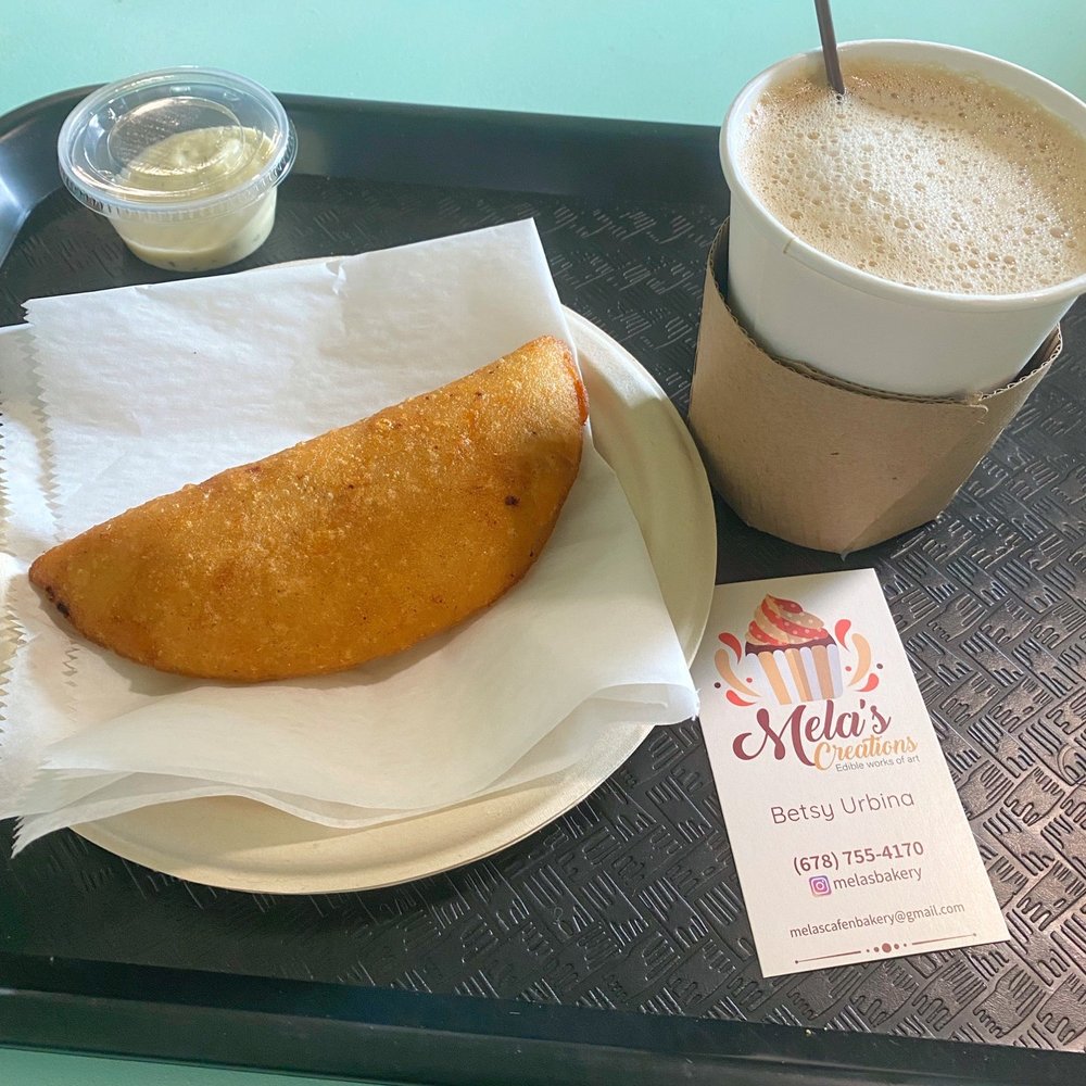 Mela's Bakery - Empanada de pollo was delicious, as well as the coffee! She also had milk alternatives (big plus!!) - Bakeries Near Me - Winder, Georgia