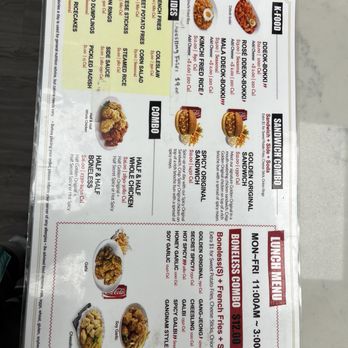 bb.q Chicken Doraville - Menu - Korean Near Me - Doraville, Georgia