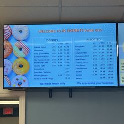 Sk Donuts - Menu April 2025