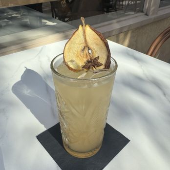 Truva - Pear Pressure: Tequila Reposado Cocktail. - Mediterranean Near Me - San Diego, California Truva - Pear Pressure: Tequila Reposado Cocktail. - Mediterranean Near Me - San Diego, California
