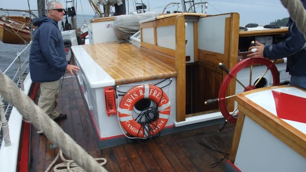 Windjammer Schooner Lewis R. French by null