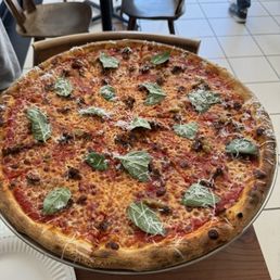 Spicy Vodka Sausage Pizza