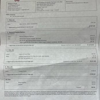 Martinez Auto Repair - Bogus receipt. - Auto Repair Near Me - Austin, Texas Martinez Auto Repair - Bogus receipt. - Auto Repair Near Me - Austin, Texas