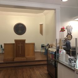 Heavenly Creamery - Front of the church
