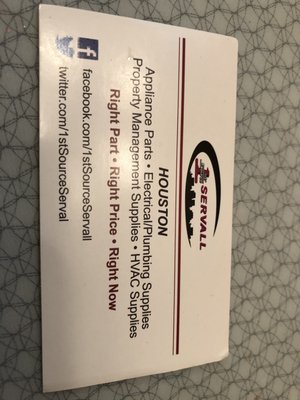 1ST SOURCE SERVALL APPLIANCE PARTS - Updated December 2024 - 10 Photos