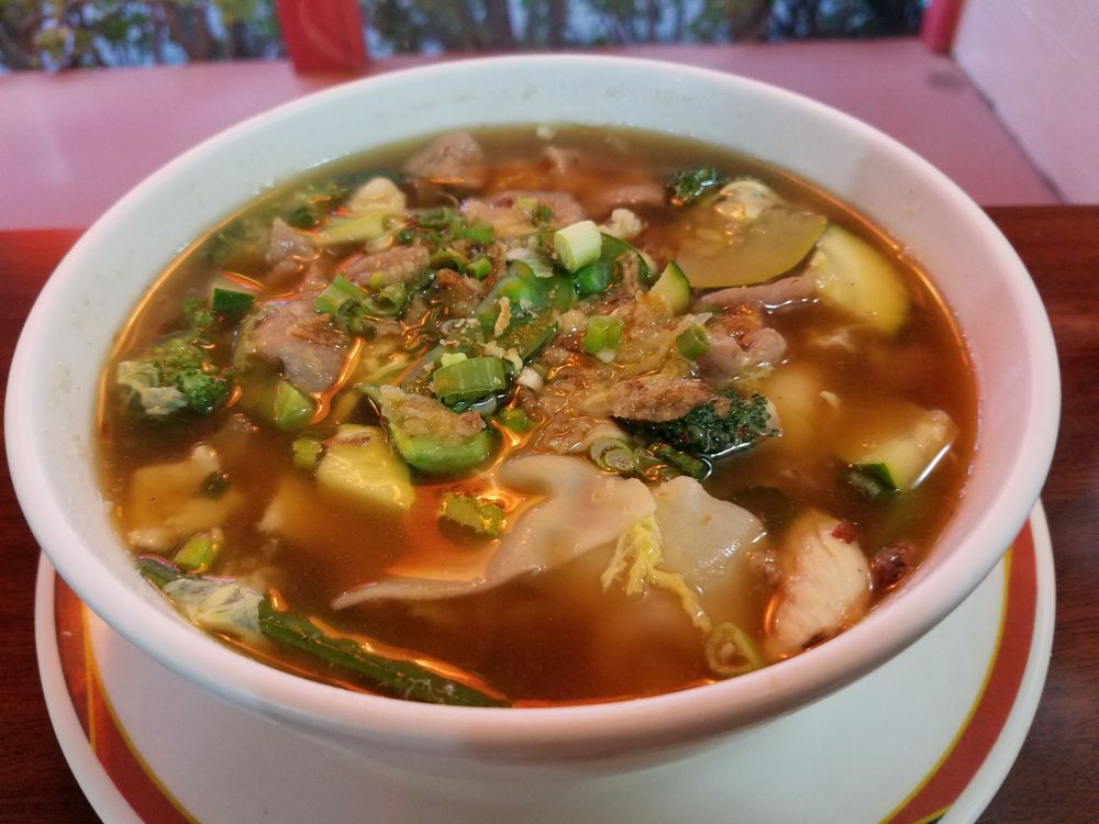 Wor wonton soup. Yum yum Yelp