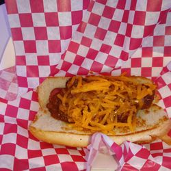 Texas Rose Restaurant & Club - Chili Cheese Dog