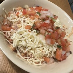 Bueno Y Sano - Brisket bowl before mixing
