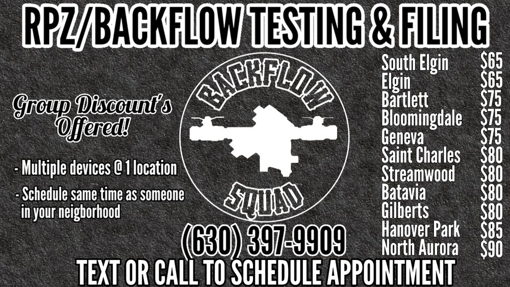 Slide of Backflow Squad