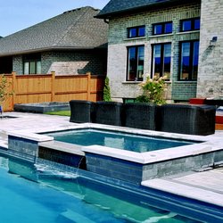 The Topaz Tanning Ledge - offered by Leisure Pools USA authorized dealers and retail offices