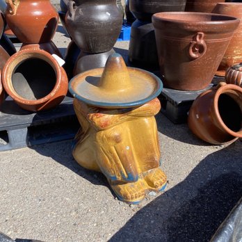 Garcia's Firewood - "Pancho" as Juan referred to him. Clay figurine from Mex that I bought for the yard. - Firewood Near Me - Santee, California Garcia's Firewood - "Pancho" as Juan referred to him. Clay figurine from Mex that I bought for the yard. - Firewood Near Me - Santee, California