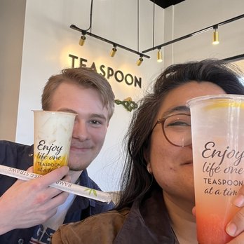 Teaspoon - guava sunset silky mango - Bubble Tea Near Me - Los Angeles, California Teaspoon - guava sunset silky mango - Bubble Tea Near Me - Los Angeles, California