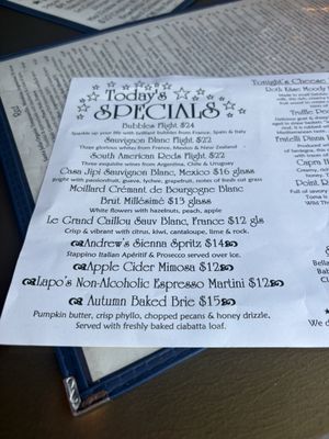 Menu photo 1 Sienna Wine Bar & Small Plates Denver, CO Menu photo 1 Sienna Wine Bar & Small Plates Denver, CO