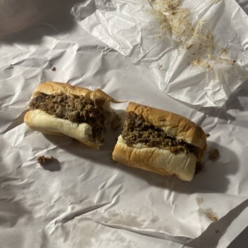 Lefty's Cheesesteak - Regular cheesesteak with no onions and extra cheese - Cheesesteaks Near Me - Romulus, Michigan