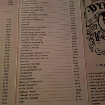 The Dylan Whisky Bar - List O'Whiskey - Pubs Near Me - Kilkenny, KK The Dylan Whisky Bar - List O'Whiskey - Pubs Near Me - Kilkenny, KK