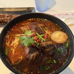Meet Noodles - Spicy Pork Belly Noodle Soup