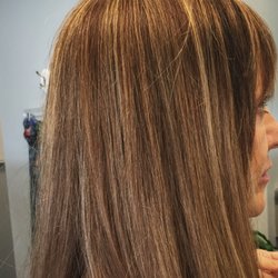 Salon Chiani - Beautiful Brown w/ Blonde Highlights at Chiani Salon and Beauty Bar!