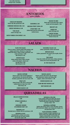 Menu photo 7 Cinco de Mayo Jacksonville, FL