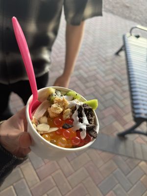 Island Frozen Yogurt Bar by null