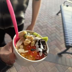 Island Frozen Yogurt Bar - Popping boba, fruits variety