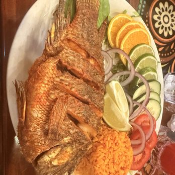 Pedro's Taco and Tequila Bar - Whole Fried Fish (Mojarra). Very good, fresh fish - Mexican Near Me - D'Iberville, Mississippi Pedro's Taco and Tequila Bar - Whole Fried Fish (Mojarra). Very good, fresh fish - Mexican Near Me - D'Iberville, Mississippi