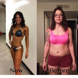 GymKat Fitness - Bodybuilding competition transformation.
