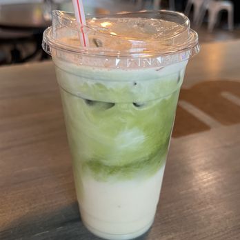Brew - Iced Matcha Latte with Oat Milk - Coffee & Tea Near Me - Hanahan, South Carolina