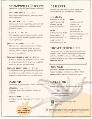 Menu photo 6 MJ's Cafe Baton Rouge, LA