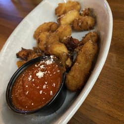 Morris’ Tavern and Restaurant - A serving of fried cheese curds. Apx $6.00 for nothing.