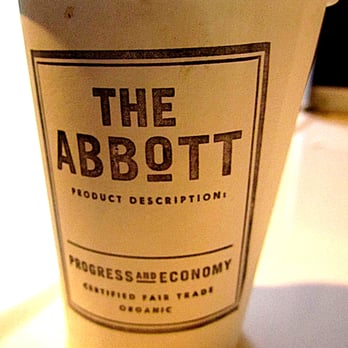 The Abbott - Small cups do not cup with a lid. Very sad in the winter if you are ordering an espresso. - Coffee & Tea Near Me - Toronto, Ontario