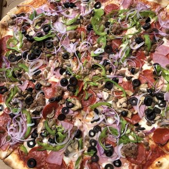 Mozza Pizza Restaurant - 16" Supreme Pizza - Pizza Near Me - Huntsville, Alabama Mozza Pizza Restaurant - 16" Supreme Pizza - Pizza Near Me - Huntsville, Alabama
