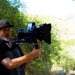 Sparkle Films - Dp Cyrus Polk on set!
