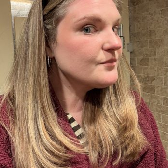 A Cut From Above - After leaving the Salon, beautiful highlights, layers and roughly 8" chopped off. - Hair Salons Near Me - Poughkeepsie, New York A Cut From Above - After leaving the Salon, beautiful highlights, layers and roughly 8" chopped off. - Hair Salons Near Me - Poughkeepsie, New York