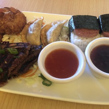 Island Style Cafe - Sampler Pupu Platter For 2 - Hawaiian Near Me - Santee, California Island Style Cafe - Sampler Pupu Platter For 2 - Hawaiian Near Me - Santee, California