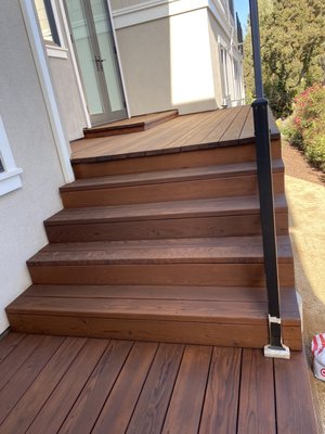 Exterior deck stain - Exterior and interior painting projects jus done