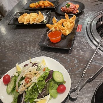 Gyu-Kaku Japanese BBQ - Appetizers, salad, and meats - Japanese Near Me - Plano, Texas Gyu-Kaku Japanese BBQ - Appetizers, salad, and meats - Japanese Near Me - Plano, Texas