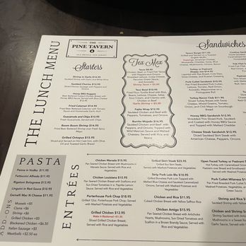 The Pine Tavern - Menu - Steakhouses Near Me - Old Bridge, New Jersey