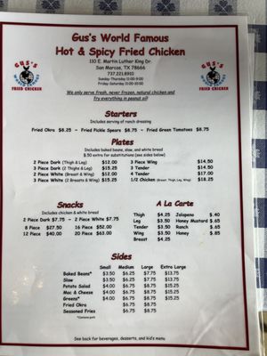 Gus's World Famous Fried Chicken by null