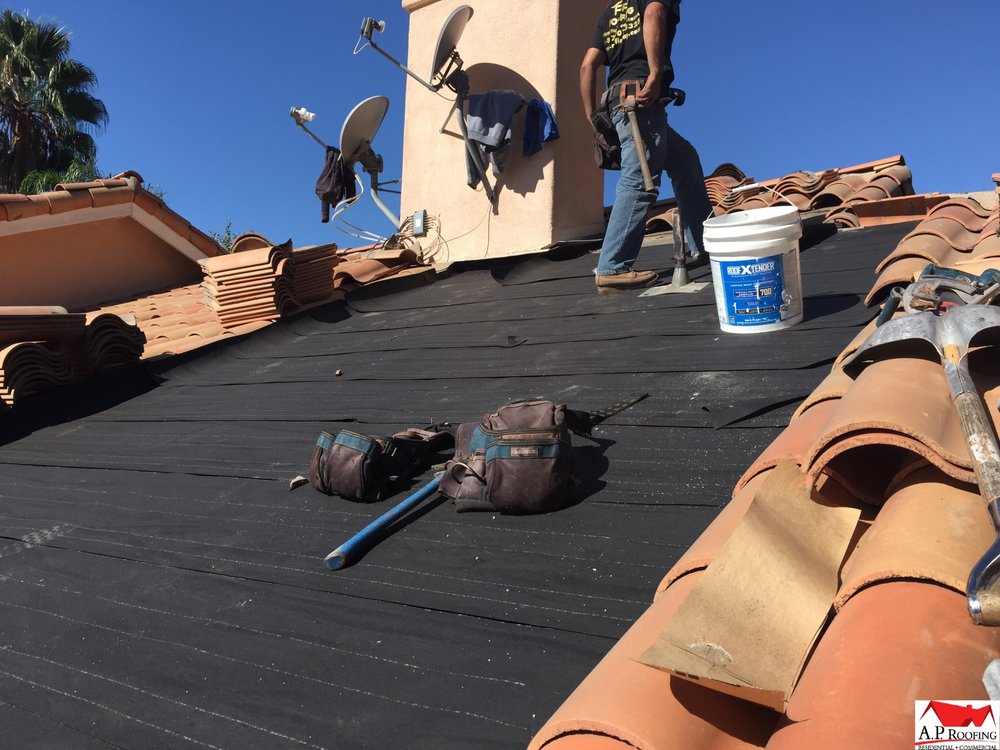 Slide of AP Roofing