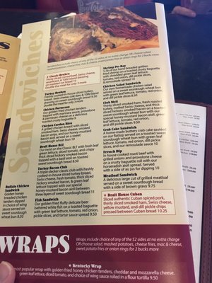 Menu photo 7 Cleveland Draft House Clayton, NC
