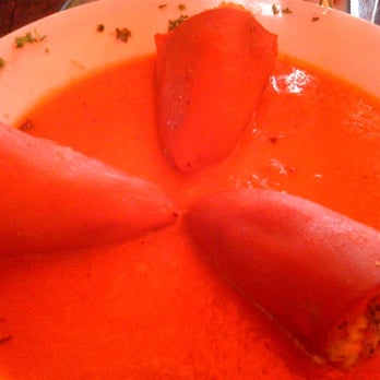 Costa Brava - Seafood stuffed peppers - Tapas Bars Near Me - San Diego, California Costa Brava - Seafood stuffed peppers - Tapas Bars Near Me - San Diego, California