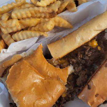 Hoagy Steak - Forgot to take a pic and took a bite - Sandwiches Near Me - San Leandro, California