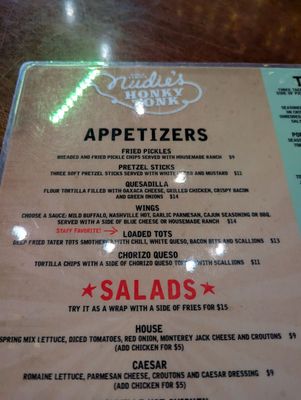 Menu photo 4 Nudie's Honky Tonk Nashville, TN