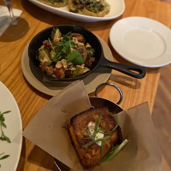 The Fat Snook - Caribbean Corn Bread and Skillet Brussels - Seafood Near Me - Cocoa Beach, Florida The Fat Snook - Caribbean Corn Bread and Skillet Brussels - Seafood Near Me - Cocoa Beach, Florida