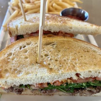Great Maple - Rib eye melt with fries - New American Near Me - Newport Beach, California Great Maple - Rib eye melt with fries - New American Near Me - Newport Beach, California
