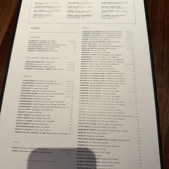 Max a Mia - Great wine list - Prosecco Extra Dry tonight - Italian Near Me - Avon, Connecticut