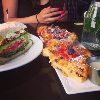 Blu Jam Cafe - Eggwich and crunchy french toast - Breakfast & Brunch Near Me - Sherman Oaks, California Blu Jam Cafe - Eggwich and crunchy french toast - Breakfast & Brunch Near Me - Sherman Oaks, California