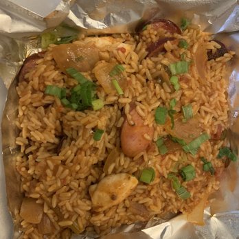 Wahoo Seafood Grill - Chicken & Sausage Jambalaya - Seafood Near Me - Gainesville, Florida Wahoo Seafood Grill - Chicken & Sausage Jambalaya - Seafood Near Me - Gainesville, Florida