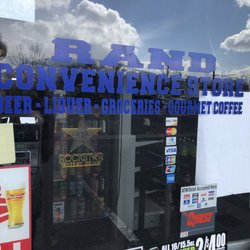 Rand Convenience Store - Thursday, March 28, 2019: front door.