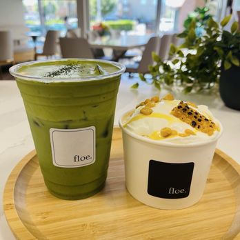 Floe - Sweet corn Bingsoo & Matcha Latte - Shaved Ice Near Me - Fullerton, California Floe - Sweet corn Bingsoo & Matcha Latte - Shaved Ice Near Me - Fullerton, California